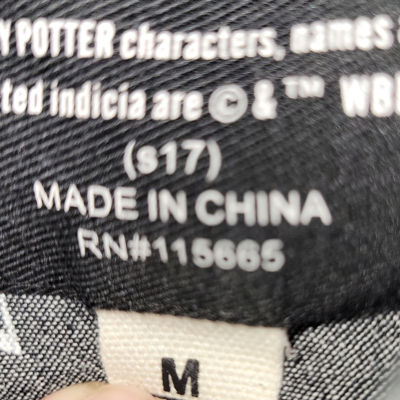 Men's Harry Potter button down short sleeve shirt - Picture 5 of 6